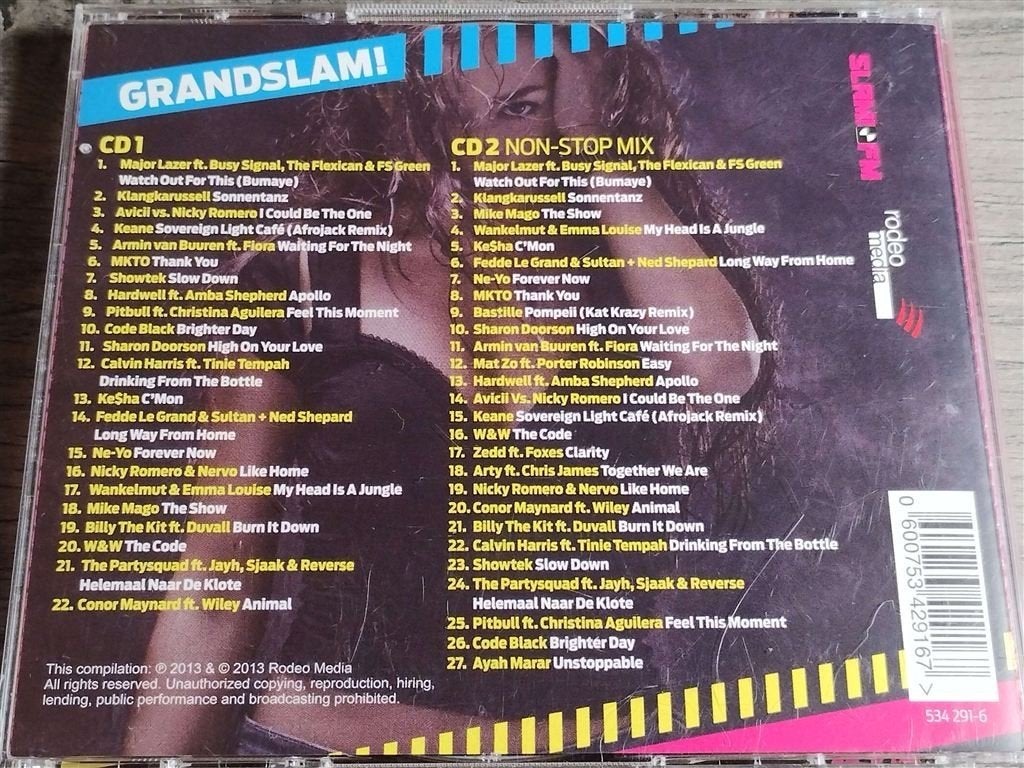 Grandslam 2013 Volume 2 [2 CD], Cd's en Dvd's, Ophalen of Verzenden, Zo goed als nieuw, Disco