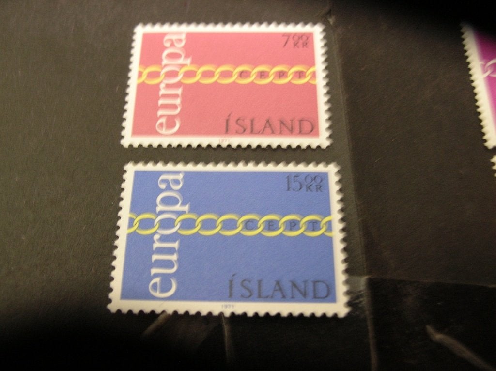 Cept/Verenigd Europa IJsland 1971, Verzenden, Overige landen, Postfris