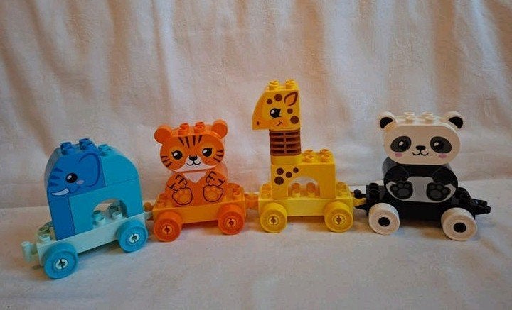 Lego Duplo set 10955 Dierentrein dieren trein, Ophalen of Verzenden, Zo goed als nieuw, Duplo, Complete set