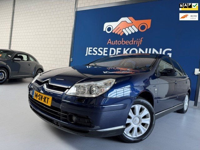 Citroen C5 3.0 V6 Exclusive automaat / bj.2006 / kleur: blau, Gebruikt, 2946 cc, Blauw, C5