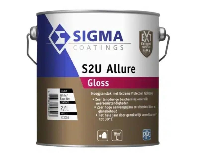 Sigma s2u allure gloss hoogglans verf nieuw!, Verzenden, Nieuw