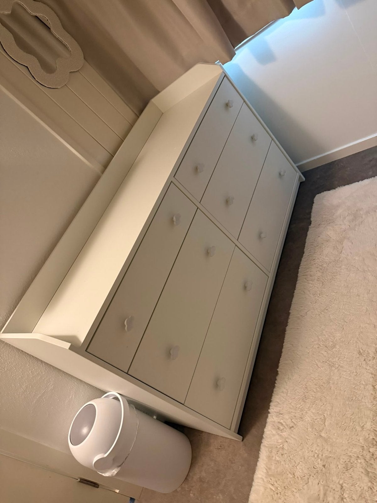 Witte Commode met Lades - 138x84x46 cm, Ophalen, Minder dan 50 cm, 100 cm of meer, Zo goed als nieuw