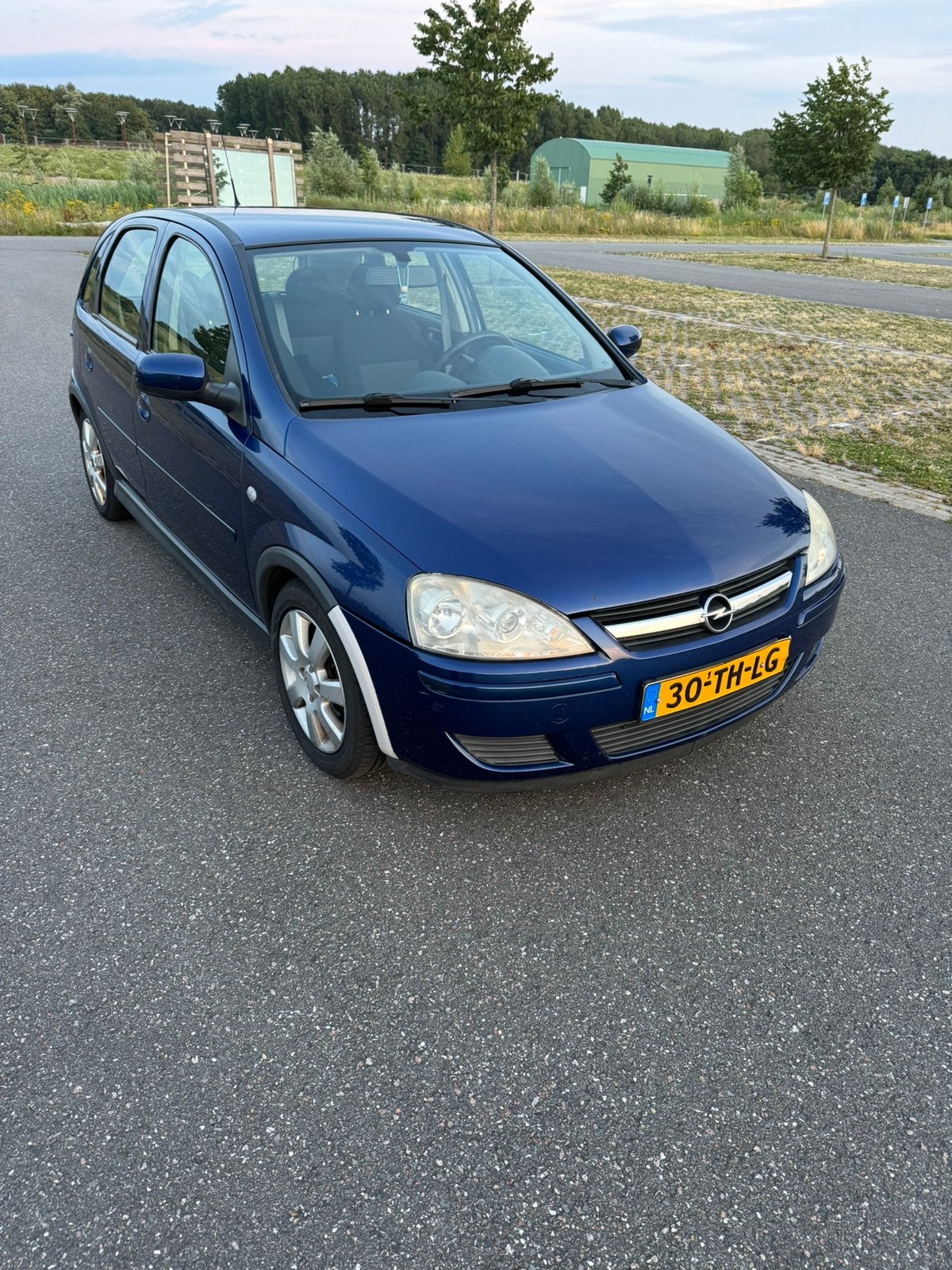 Opel Corsa 1.2 16V Twinport 5D 2006 Blauw, Voorwielaandrijving, 450 kg, 31 €/maand, 4 cilinders