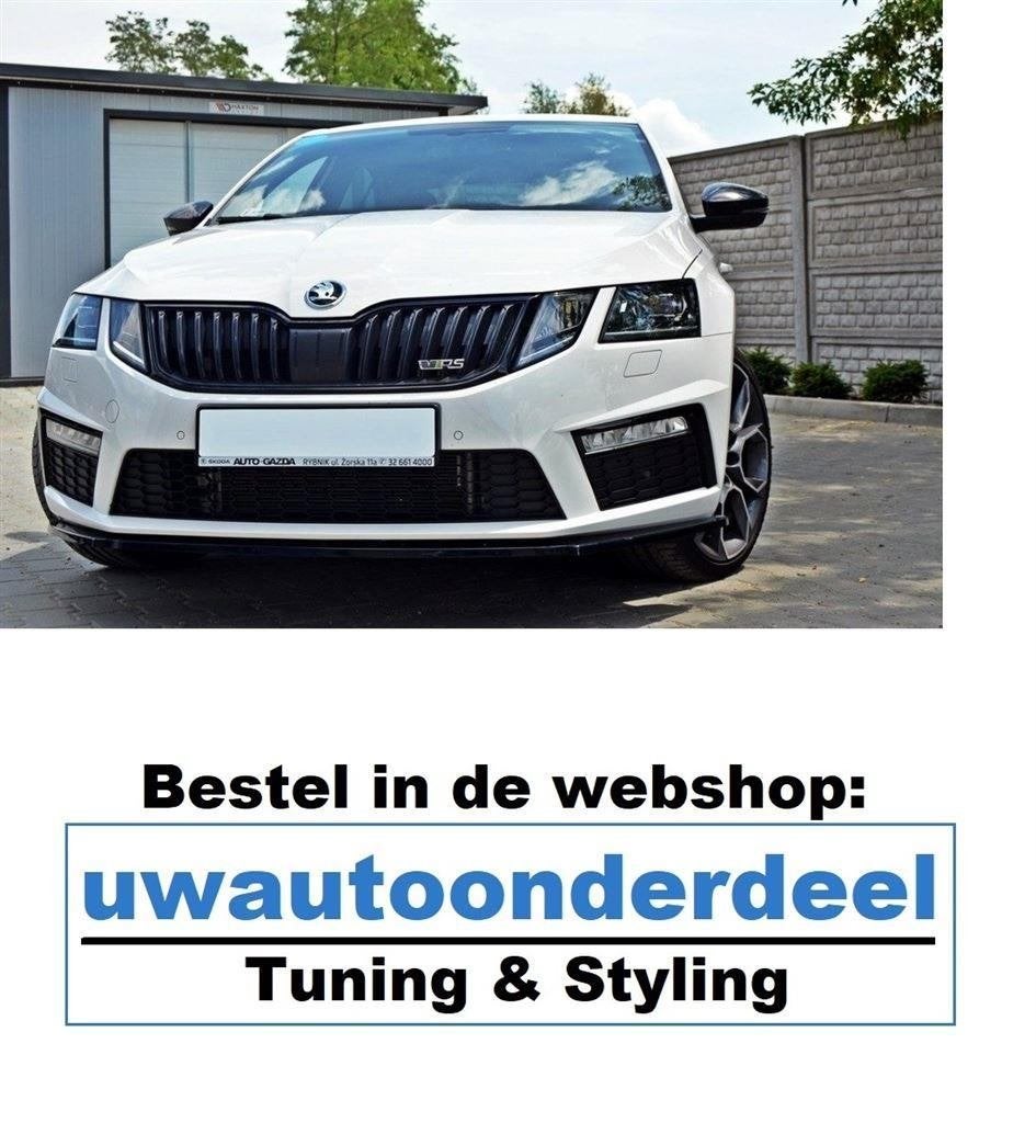 Maxton Design Skoda Octavia RS MK3 Spoiler Splitter Lip, A.parts@hotmail.nl, Trasmolenlaan 12 3447 GZ Woerden, Verzenden, Nieuw