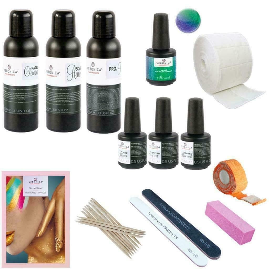 Gel nagellak - Gellac - Gel polish starter set, starters pak, Sieraden, Tassen en Uiterlijk, Overige kleuren, Nieuw, Ophalen of Verzenden