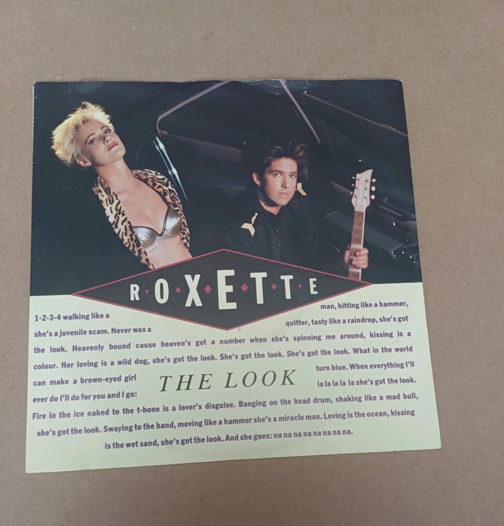 Roxette - The Look, Cd's en Dvd's, Vinyl Singles, Gebruikt, 7 inch, Ophalen of Verzenden, Pop