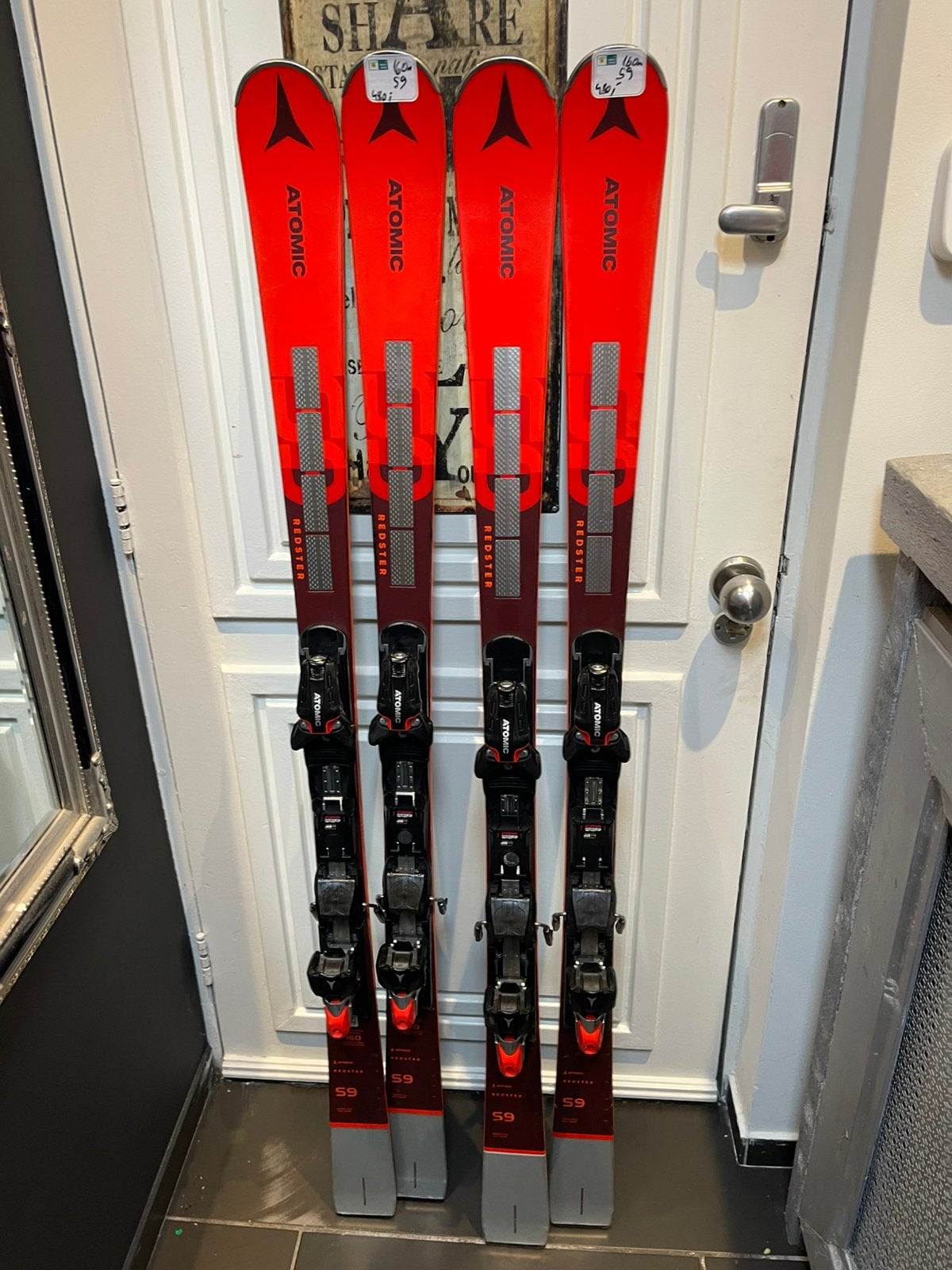 160cm ATOMIC REDSTER S9 revoshock rvsk SL 1200€ best Atomic, 160 tot 180 cm, Ophalen of Verzenden, Zo goed als nieuw, Carve