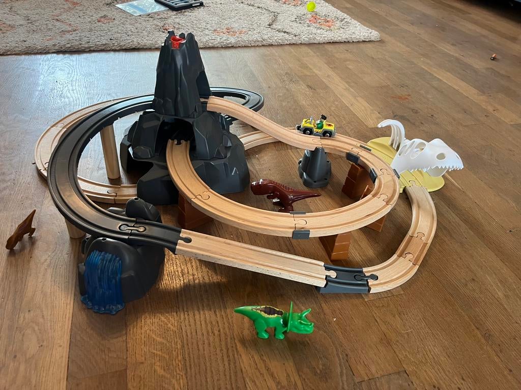 Playtive dino treinbaan set, Ophalen, Zo goed als nieuw