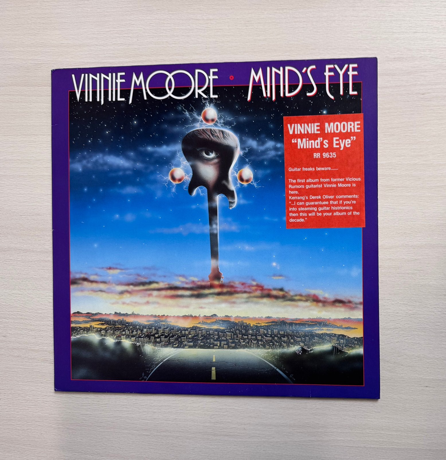 Vinnie Moore - Mind’s Eye (EU - 1986), Ophalen of Verzenden, Zo goed als nieuw