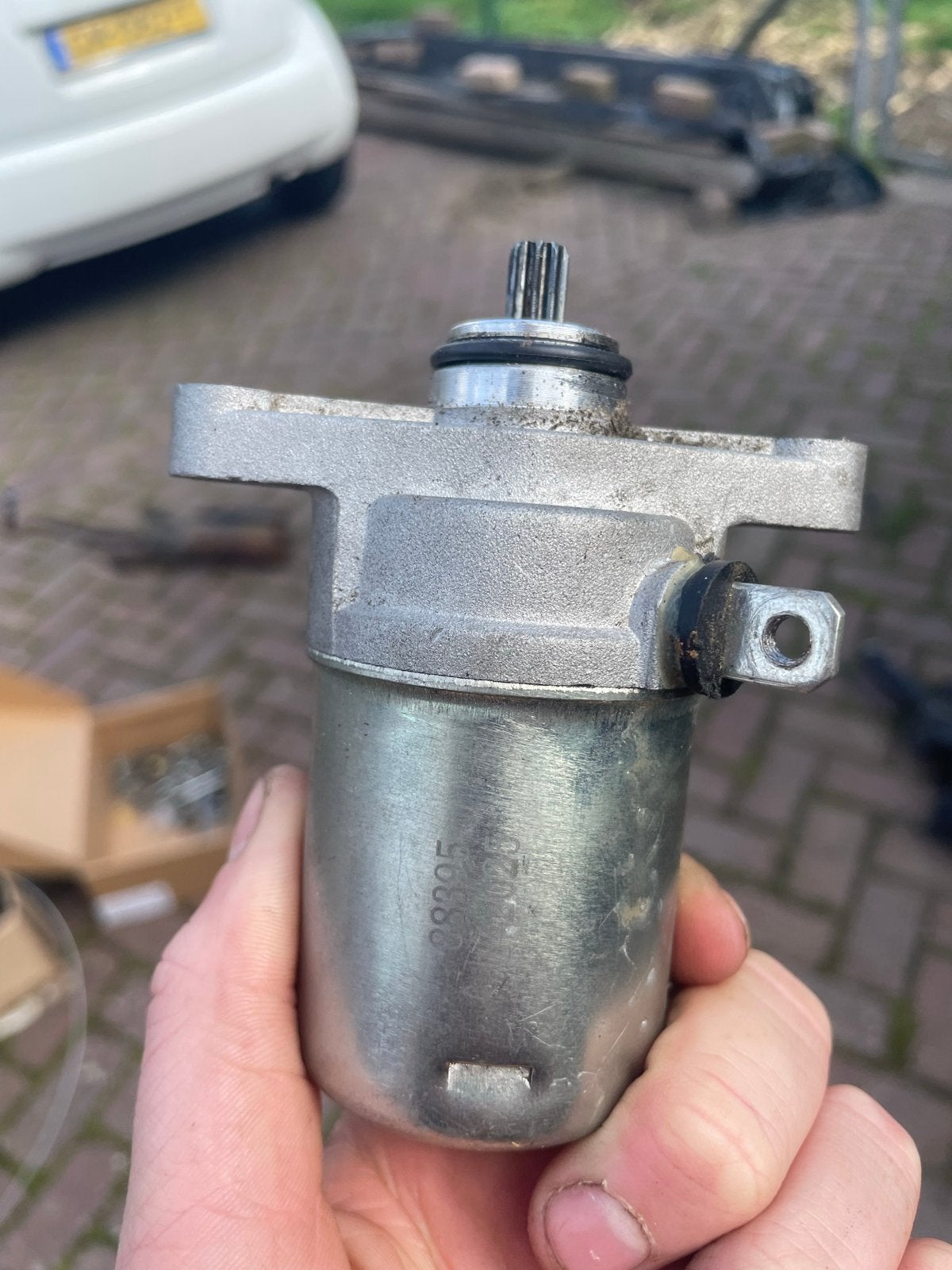 Startmotor scooter, Ophalen of Verzenden, Zo goed als nieuw, Overige typen