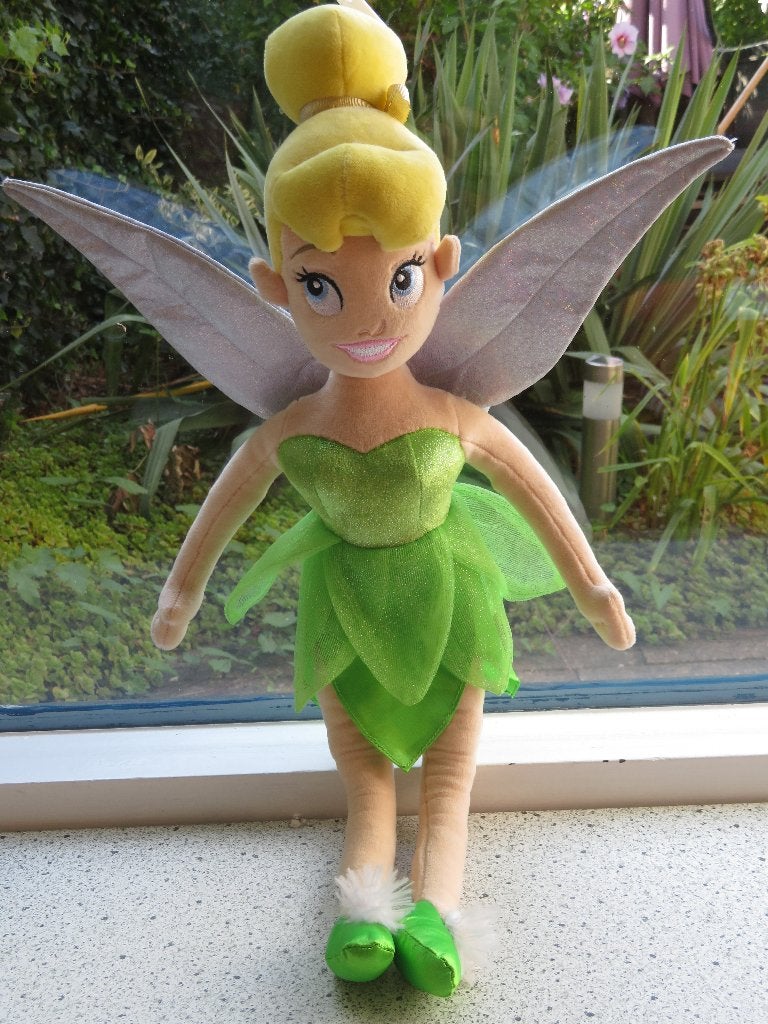 Zachte pop Tinker Bell uit Disneyland Disney Film Peter Pan, Disney, Overige typen, Nieuw, Ophalen of Verzenden