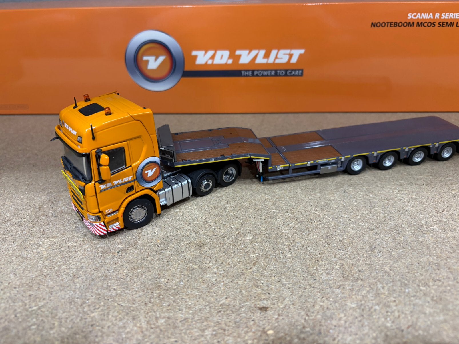 IMC SCANIA R 6x2 VAN DER VLIST SEMI LOW LOADER, Ophalen of Verzenden, Zo goed als nieuw, Bus of Vrachtwagen, Overige merken