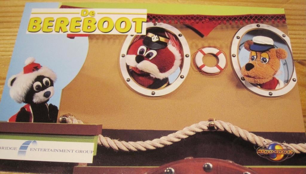 nieuwe ansichtkaart van de Bereboot - 2000, Verzamelen, Verzenden, 1980 tot heden, Ongelopen, Kinderen