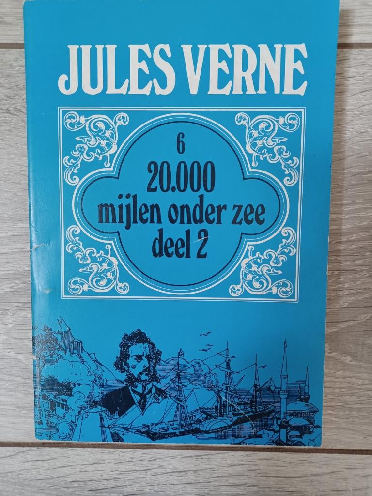Jules Verne 6 - 20.000 mijlen onder zee 2 Westelijk Halfrond, Boeken, Gelezen, Europa overig, Ophalen of Verzenden, Jules Verne