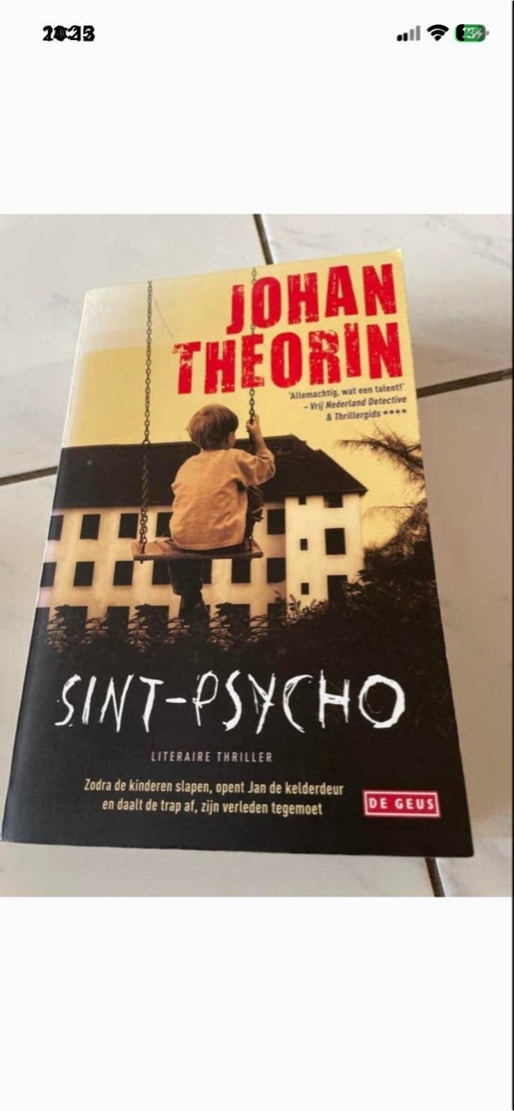 Johan Theorin - Sint-Psycho, Ophalen of Verzenden, Gelezen, Scandinavië