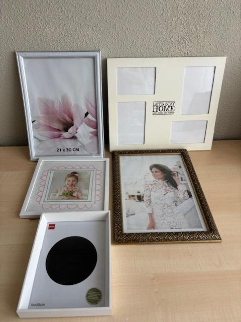 Diverse fotolijsten, Ophalen of Verzenden, Nieuw