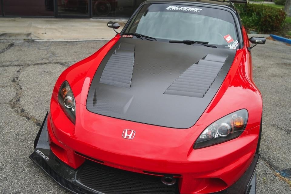 Voltex dry carbon Infusion motorkap - Honda S2000, Ophalen of Verzenden