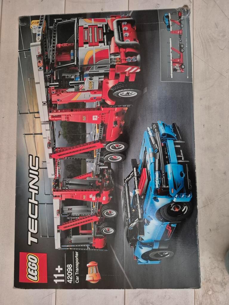 Lego Technic 42098 Car Transporter, Ophalen of Verzenden, Zo goed als nieuw