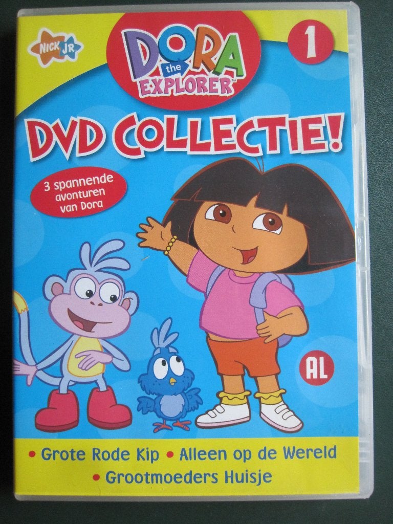 Dora DVD collectie 1, Cd's en Dvd's, Dvd's | Kinderen en Jeugd, Animatie, Alle leeftijden, Tv-serie, Zo goed als nieuw