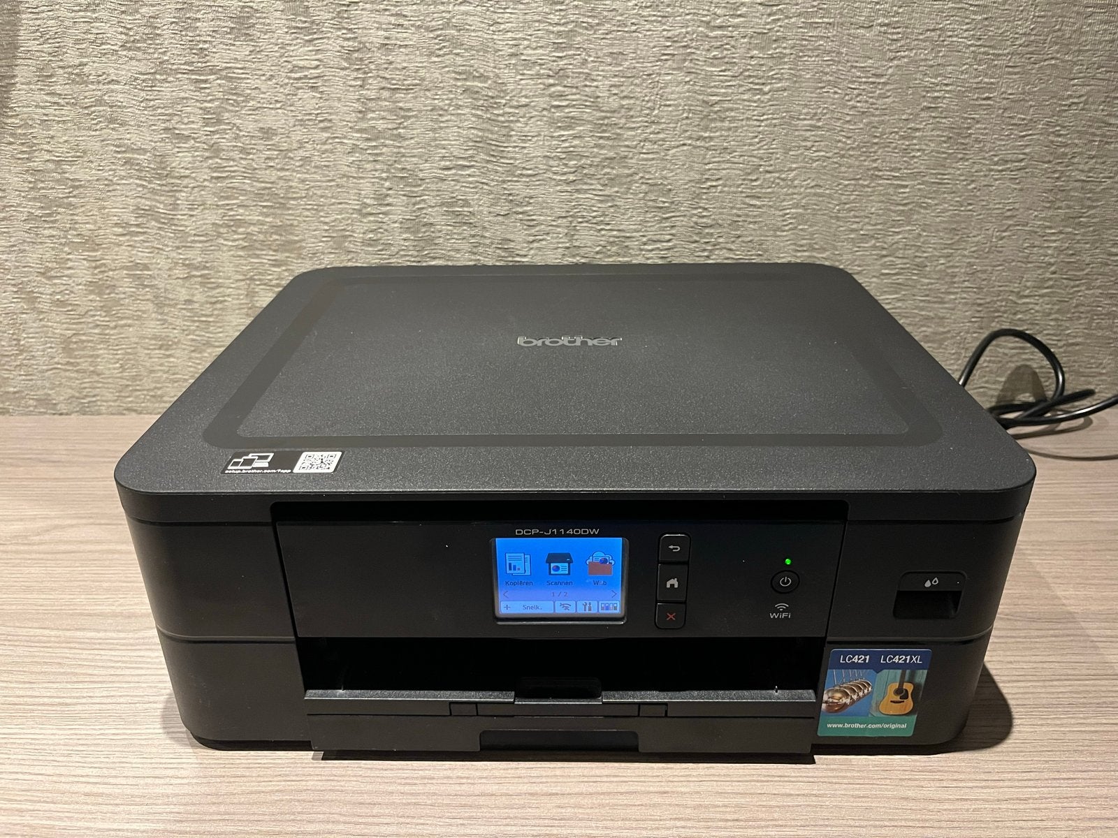 Brother DCP-J1140DW All-in-One Printer met extra inkt, Computers en Software, Printers, Ophalen, Inkjetprinter, All-in-one, Kleur printen