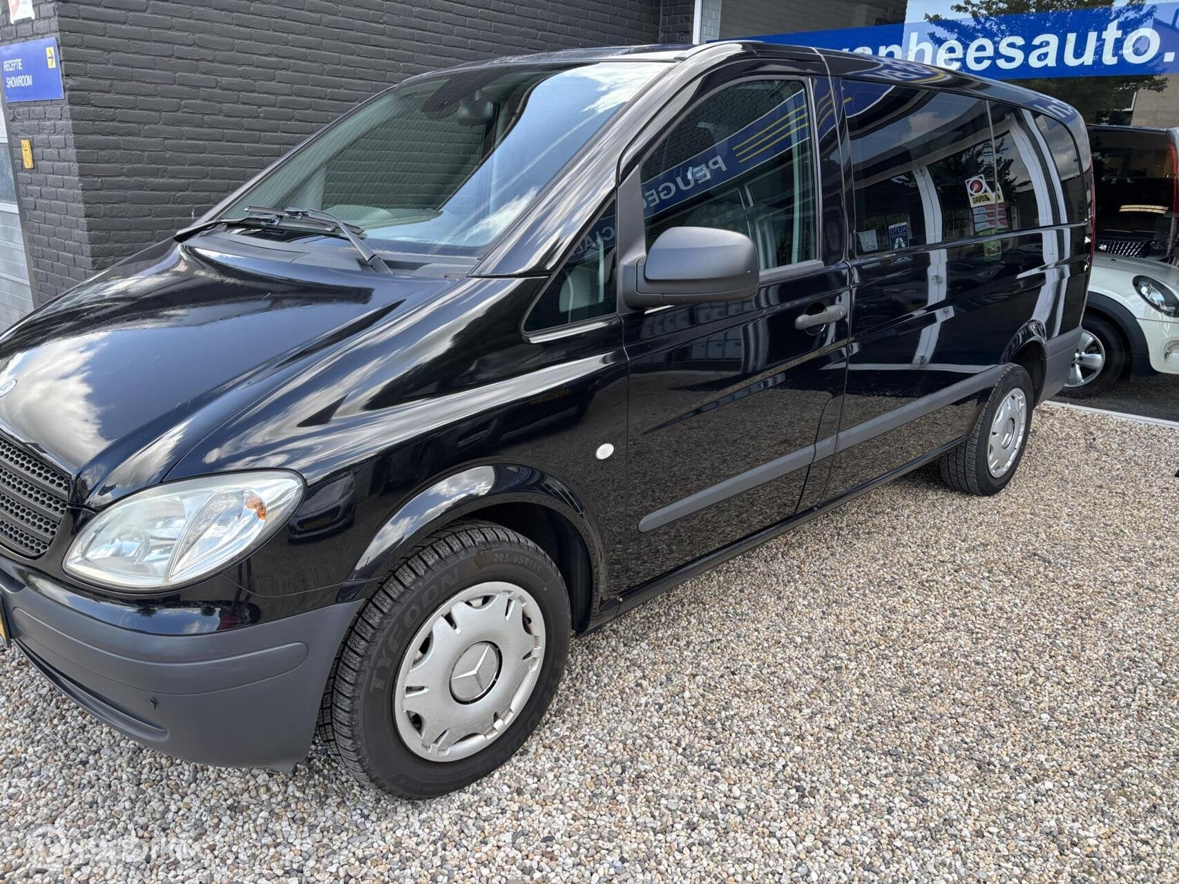 Mercedes Vito Bus 111 CDI 320 Lang 9 PERSOONS EXPORT LEES GO, Stof, Gebruikt, 2000 kg, 116 pk