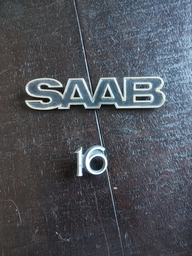 Saab 900 emblemen, Ophalen of Verzenden