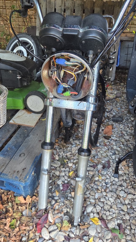 Suzuki GS450L in onderdelen, Motoren, Ophalen, Gebruikt