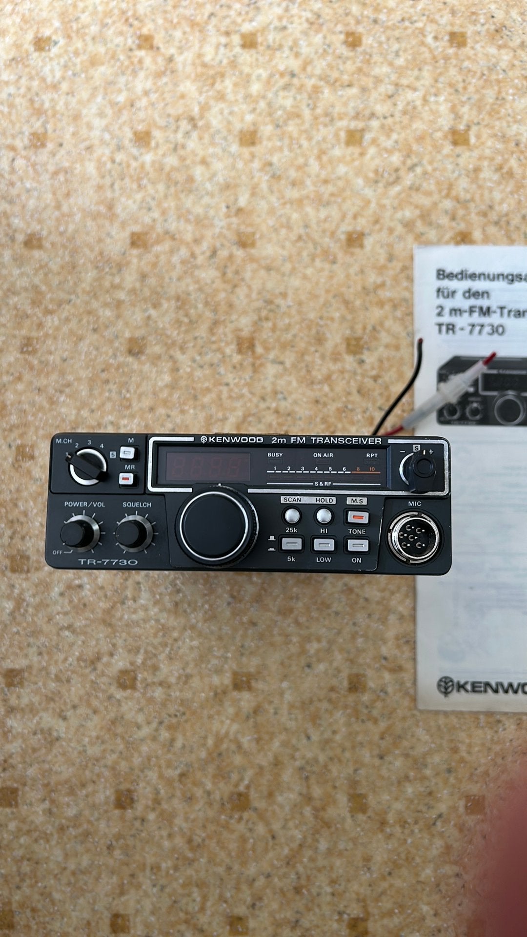 Kenwood TR7730, Ophalen of Verzenden, Gebruikt, Zender en Ontvanger