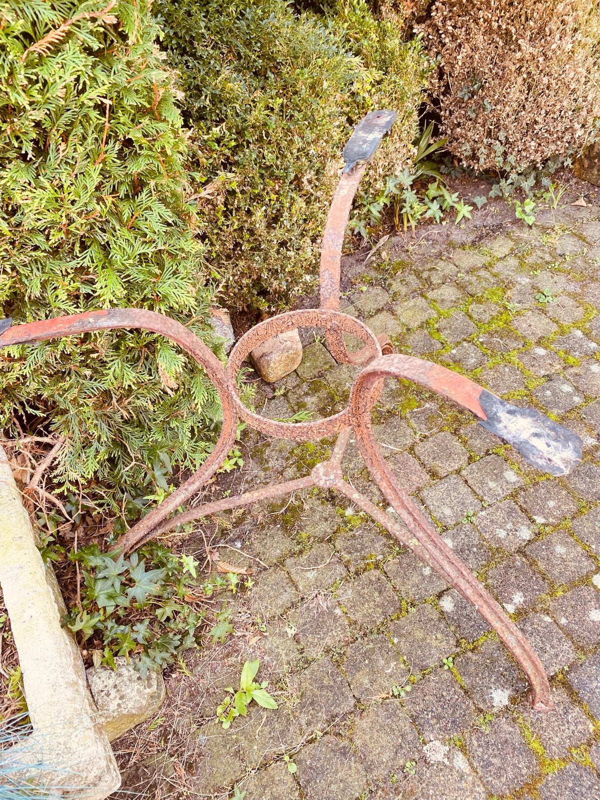 Decoratieve metalen haan en vogelkooi/kandelaar, Ophalen of Verzenden, Gebruikt, Metaal, Dierenbeeld