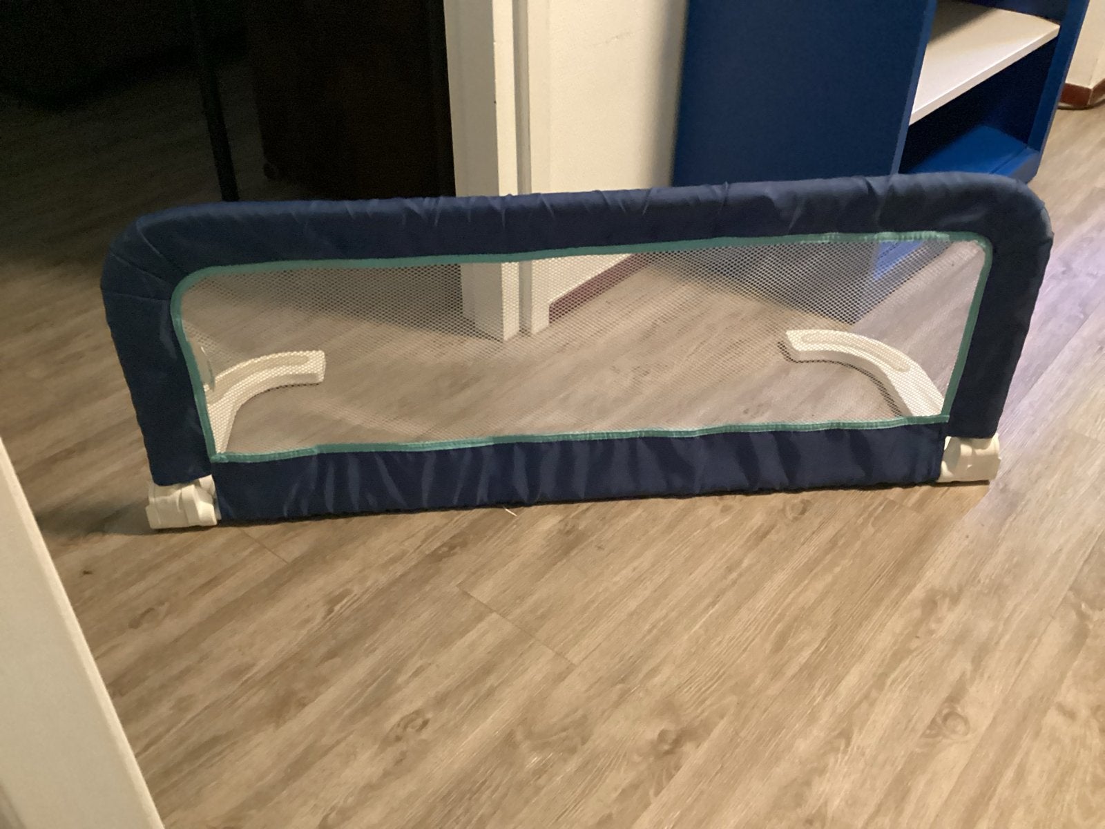 Safety 1st bedhekje - Blauw, Kinderen en Baby's, Overige materialen, Overige typen, 100 tot 115 cm, Ophalen of Verzenden