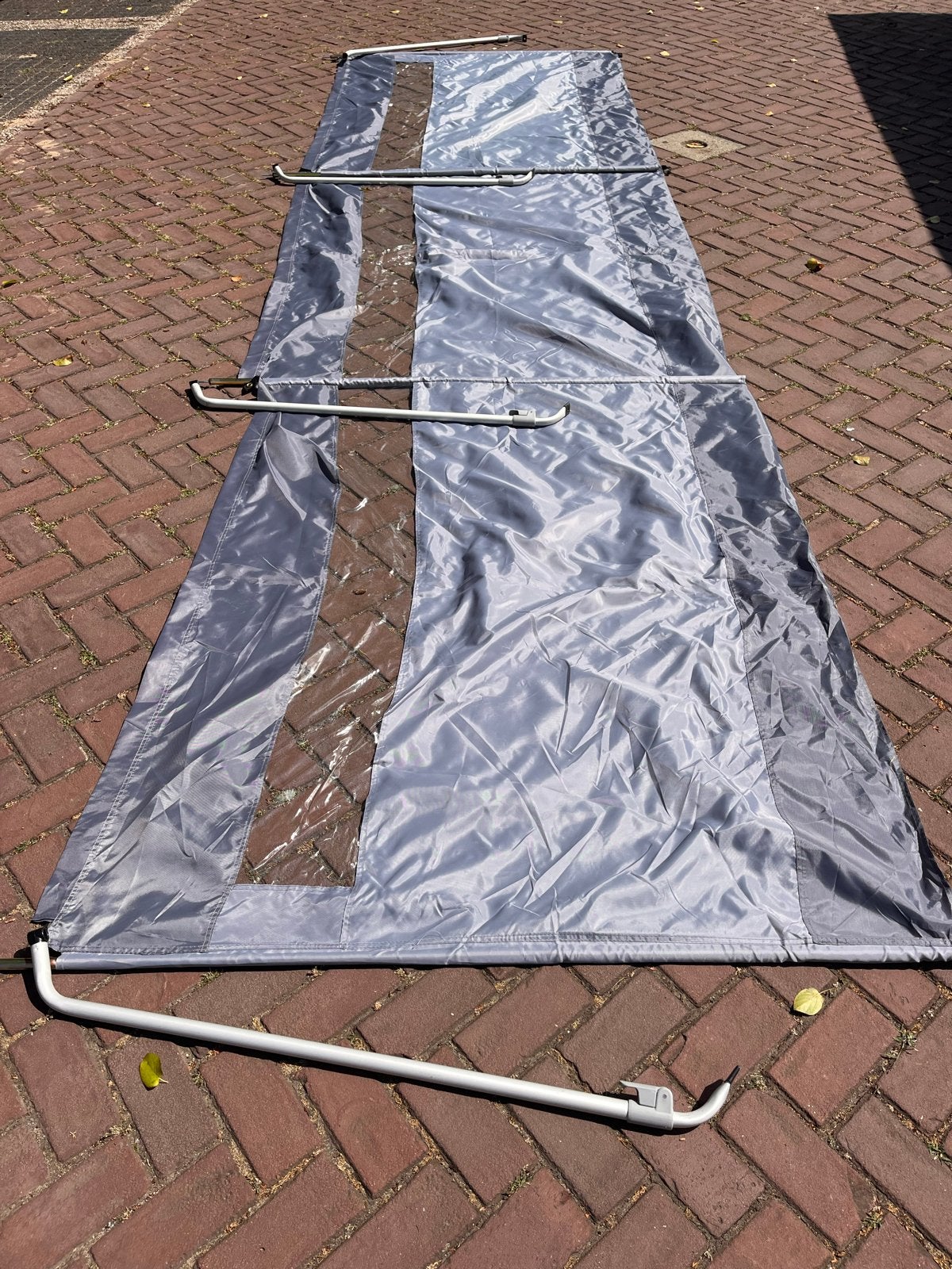 Bocamp windscherm 3M x 140 cm hoog met extra stormpalen, Caravans en Kamperen, Windschermen, Ophalen, Nieuw