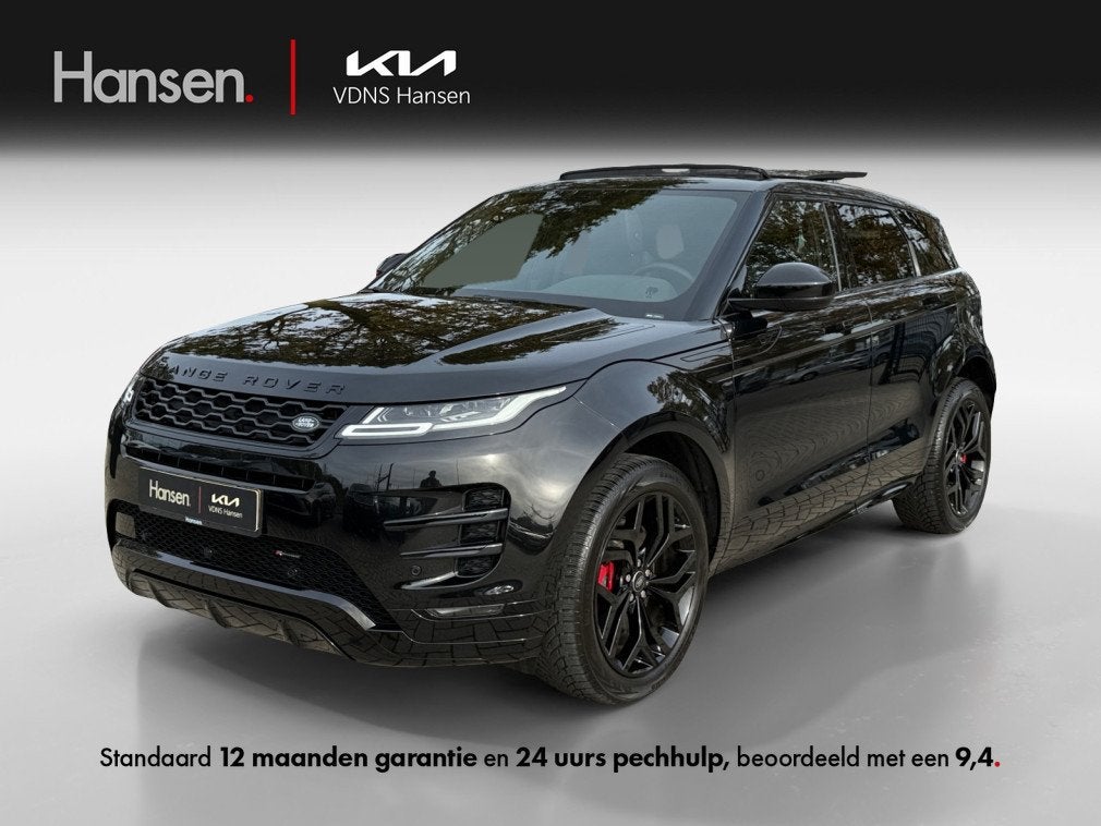 Land Rover Range Rover Evoque 1.5 P300e AWD R-Dynamic SE, Euro 6, Zwart, Plug-in hybride, Vierwielaandrijving