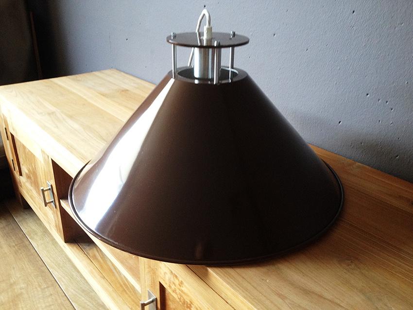 Vintage Hanglamp Nordisk Solar Compagni, C. f. Møller 1982, Ophalen, Gebruikt, Metaal, Minder dan 50 cm