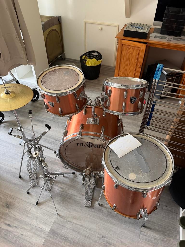 Arai / Majestic drumstel - gebruikte staat, Muziek en Instrumenten, Ophalen, Gebruikt, Overige merken