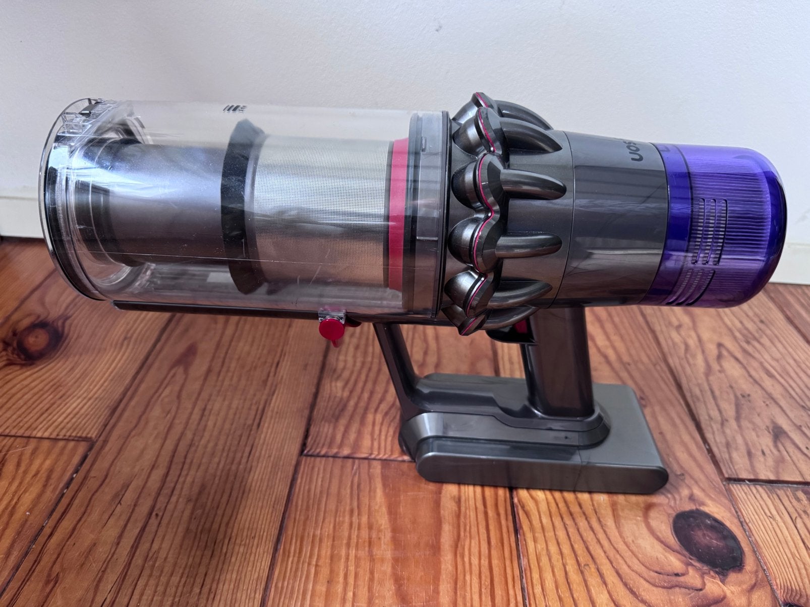Dyson V11 absolute extra, Witgoed en Apparatuur, Ophalen of Verzenden, Zo goed als nieuw, Minder dan 1200 watt, Reservoir