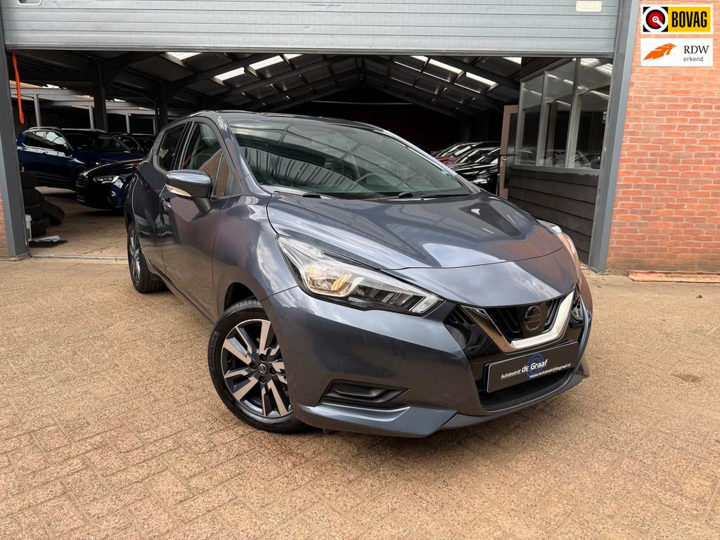 Nissan Micra 1.0 IG-T N-Connecta|CRUISE/NAVI/CAMERA/LMWIEL/K, Voorwielaandrijving, Gebruikt, Automatische klimaatregeling, 999 cc