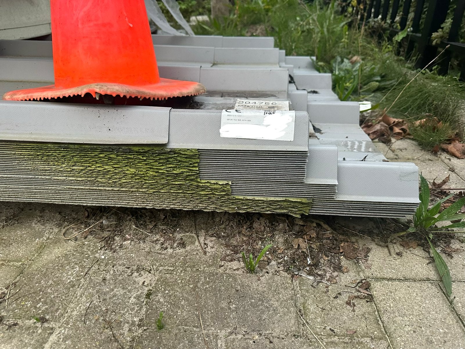 Dakplaten met coating en condens folie, Ophalen, Nieuw, Overige materialen