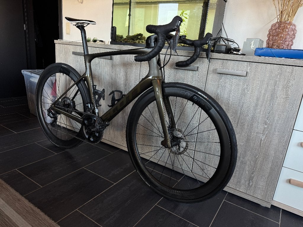 Racefiets Scott Foil 10 Aero (Maat L) – Ultegra Di2, Syncros, Overige merken, 28 inch, Carbon, Heren