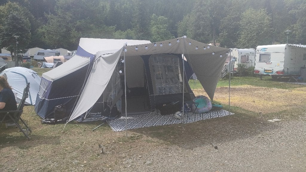 Camp-let Concorde 2011 - Zijtent - Luifel - Disselbak, Ophalen, Meerkleurig, Aanwezig, Camp-Let