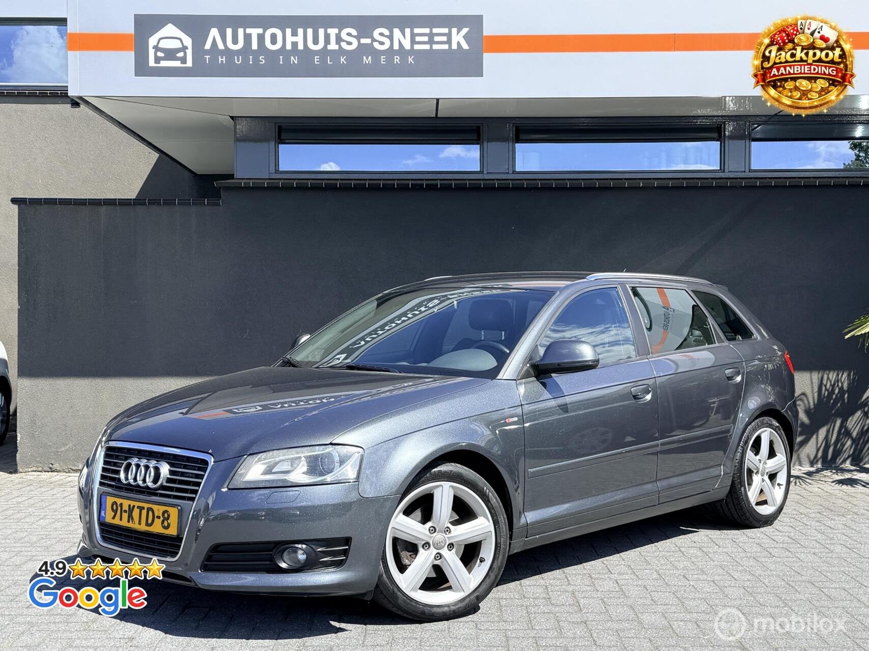 Audi A3 Sportback 1.4 TFSI S-edition S-line Top onderhouden, Voorwielaandrijving, Euro 5, 125 pk, Gebruikt