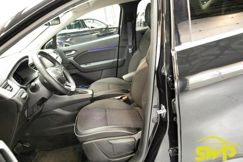 Renault Captur 1.6 E-Tech Plug-in Hybrid 160 Intens | Navi |, Gebruikt, 4 cilinders, Leder en Stof, Zwart