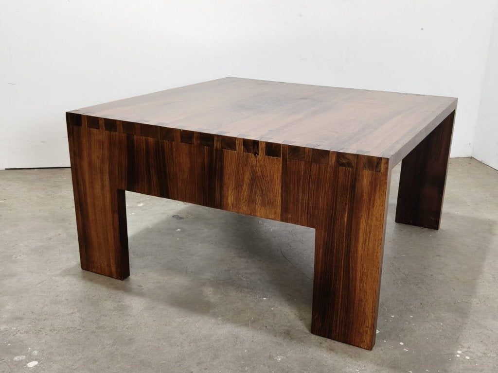 Brutalist salontafel, Ophalen, Gebruikt, 100 tot 150 cm, Onbekend