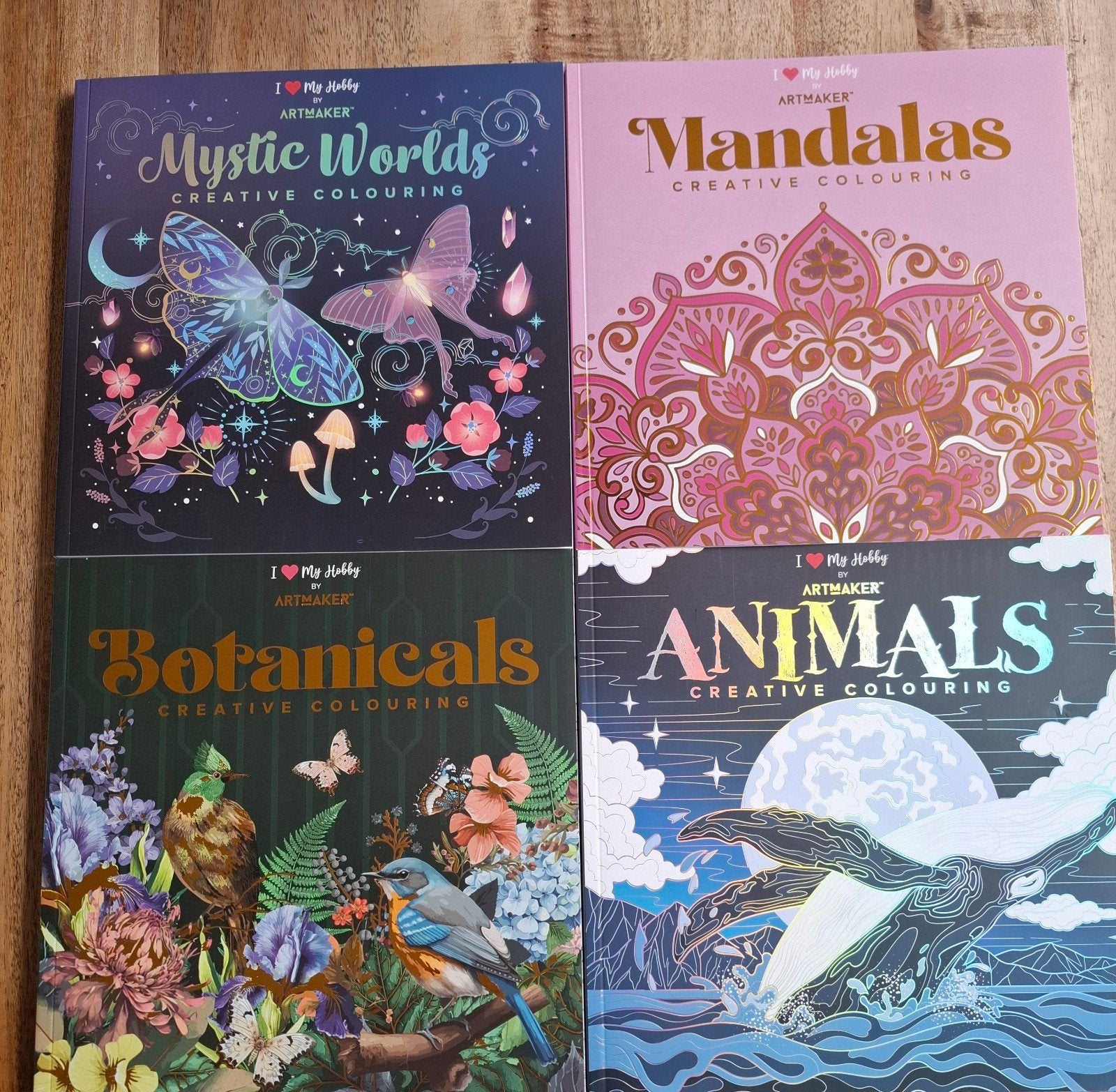 4 nieuwe kleurboeken, Ophalen, Nieuw