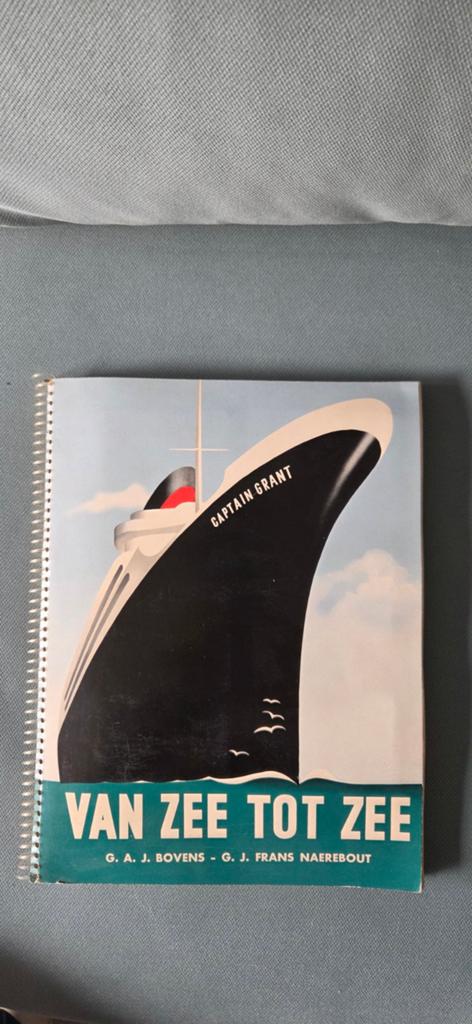 Vintage boekje 'Van Zee tot Zee' - Captain Grant, Ophalen of Verzenden, Gelezen, Overige typen