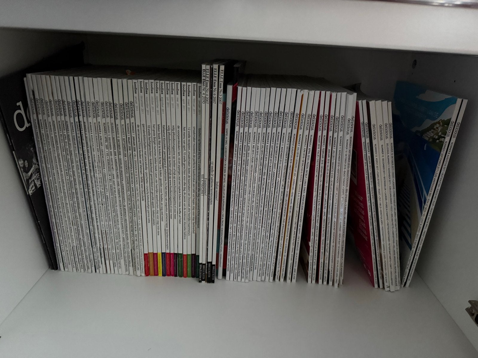 Delicious, Foodies en Elle Eten tijdschriften, Ophalen of Verzenden, Gelezen, Overige typen