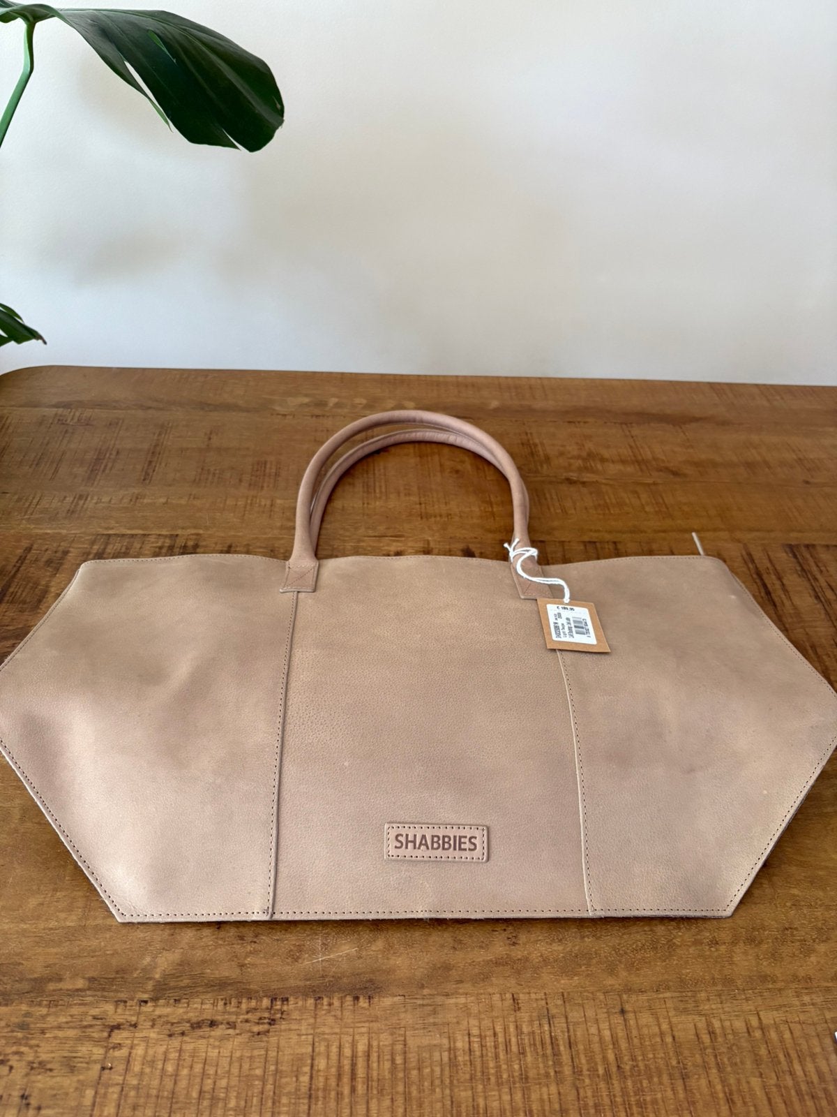 SHABBIES leren tas nieuw, Ophalen of Verzenden, Nieuw, Shopper