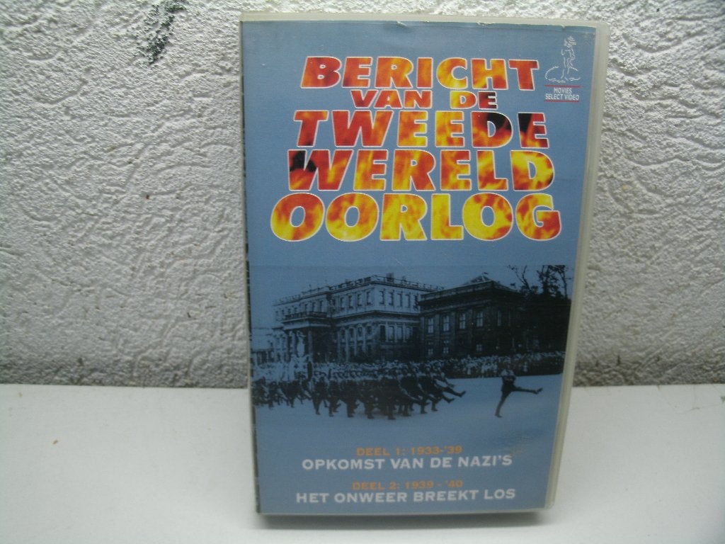 vhs 105b opkomst van de nazi's, Cd's en Dvd's, VHS | Film, Alle leeftijden, Ophalen of Verzenden, Zo goed als nieuw