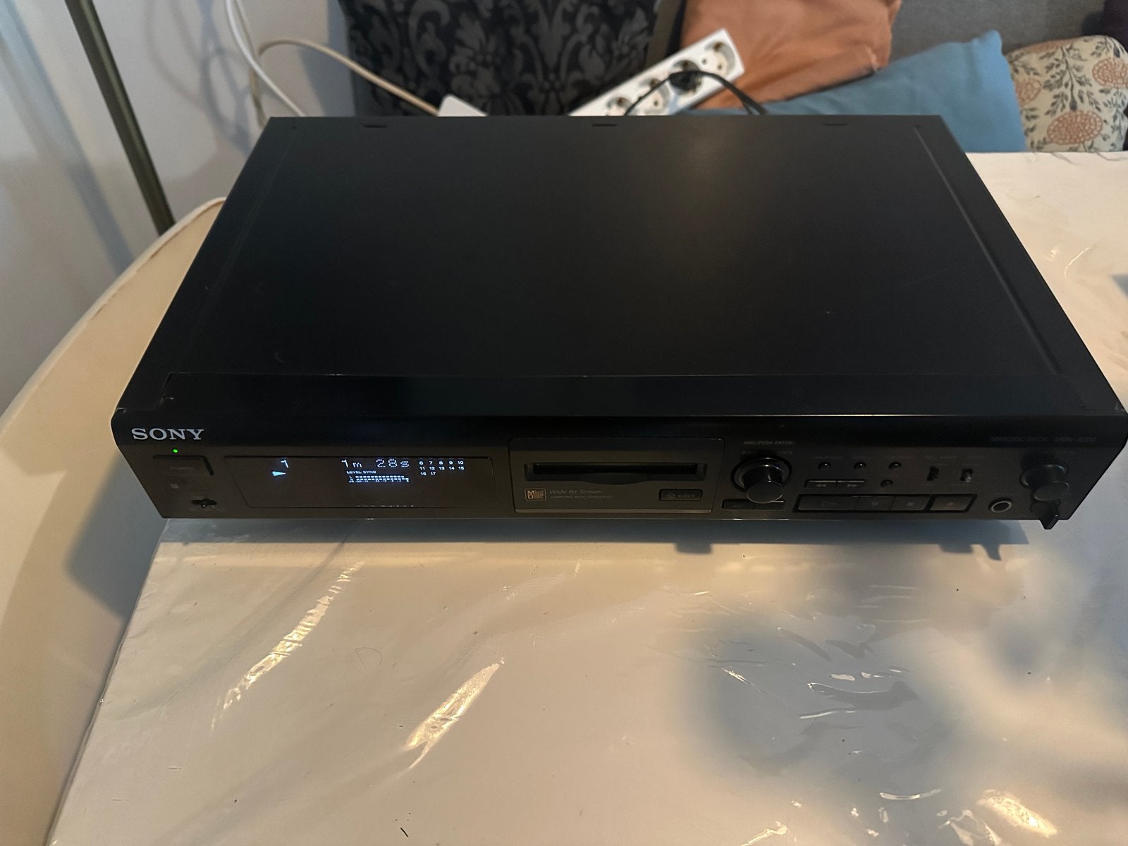 Sony Minidisc Recorder MDS-JE510 - excl afstandsbediening, Ophalen of Verzenden, Minidisc-recorder