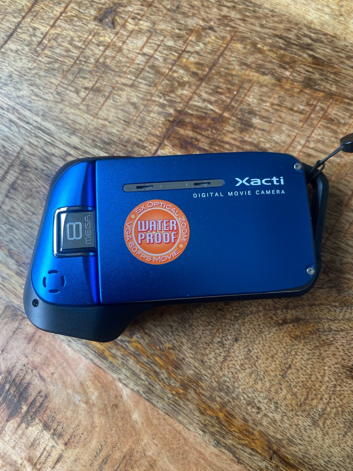 Sanyo Xacti Waterproof Digitale Videocamera - Blauw, Overige merken, Gebruikt, Overige soorten, Camera