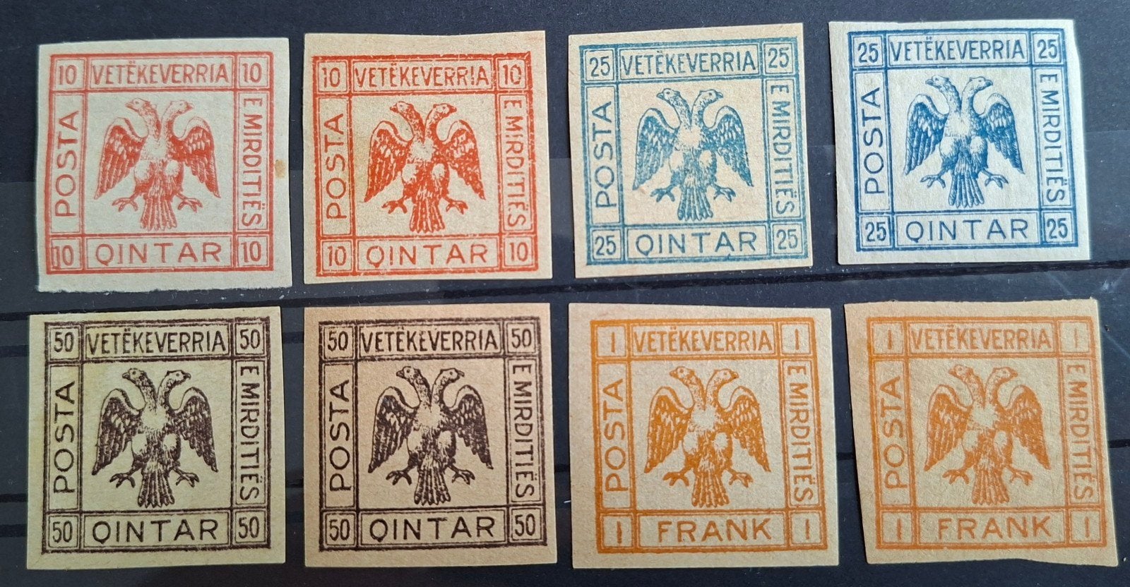 Albanië,  1913 Cinderella Serie 2!!, Verzenden, Overige landen